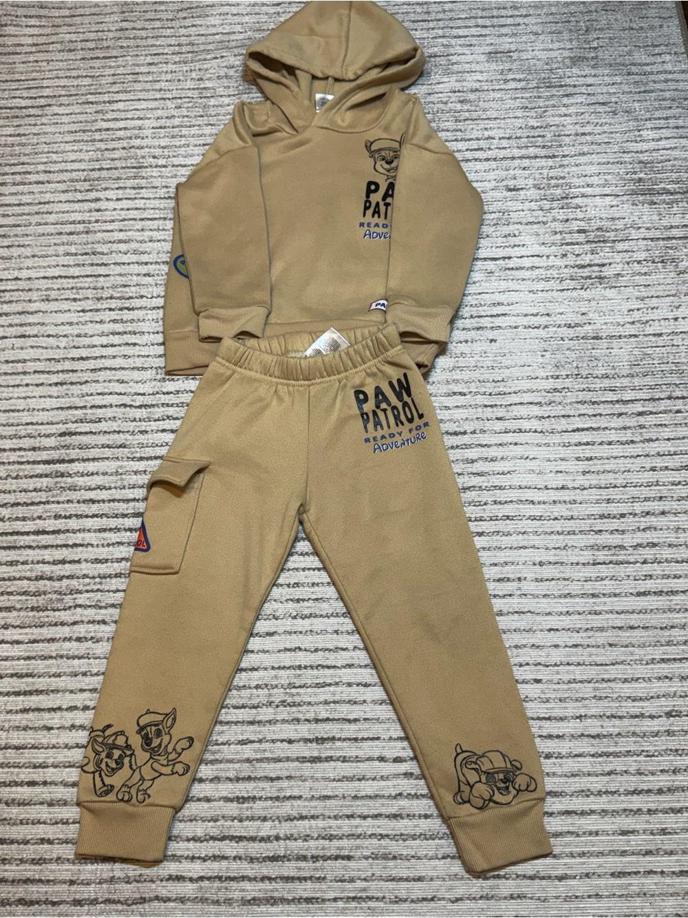 Paw Patrol 2 Piece Hoodie Jogger Set Size 3T
